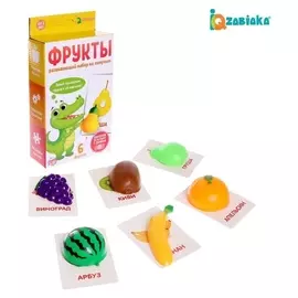 Развивающий набор на липучках «Фрукты»