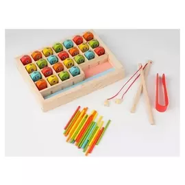 Развивающий набор «Рыбалка + счётные палочки» 5,5×26×19 см