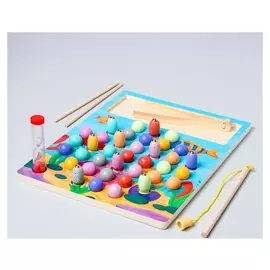 Развивающий набор с шариками "Рыбалка + шарики" 3,5х30,5х23 см