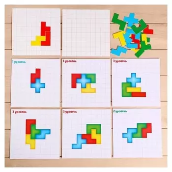 Развивающий набор "Умный тетрис" в пакете