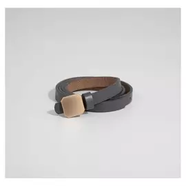 Ремень женский, ширина 1,4 см, гвоздик, цвет серый