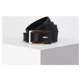 Ремень женский, ширина 2,3 см, гладкий, винт, пряжка металл, цвет тёмно-серый