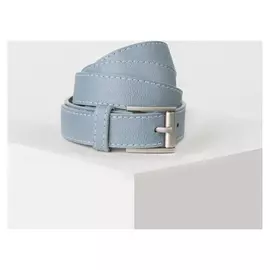 Ремень женский, ширина - 2,3 см, пряжка металл, цвет голубой