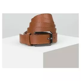 Ремень женский, ширина 2,3 см, пряжка металл, цвет рыжий