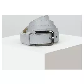Ремень женский, ширина - 2,3 см, пряжка металл, цвет серый
