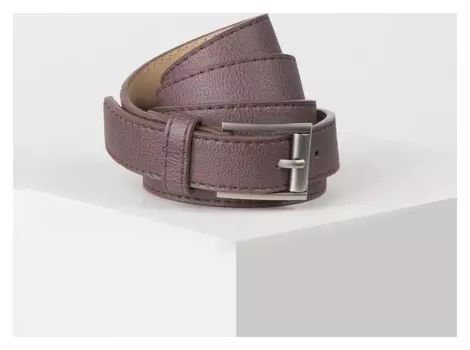 Ремень женский, ширина - 2,3 см, пряжка металл, цвет тёмно-сиреневый