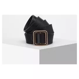 Ремень женский, ширина 2,8 см, гладкий, затяжка, цвет тёмно-серый