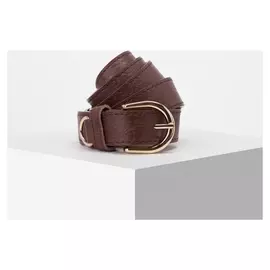 Ремень женский, ширина 2,8 см, винт, пряжка металл, цвет коричневый