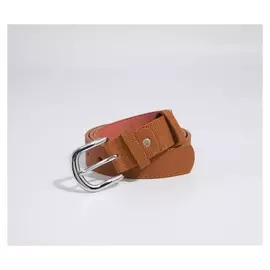 Ремень женский, ширина 3,3 см, винт, пряжка металл, цвет рыжий