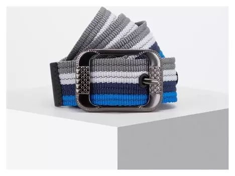 Ремень женский, ширина 4,2 см, пряжка металл, цвет разноцветный