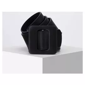 Ремень женский, ширина 7,8 гладкий, затяжка, цвет тёмно-серый