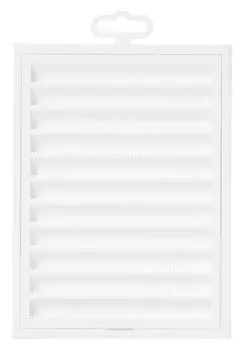 Решетка вентиляционная ERA 1520rzn, 150 х 200 мм, с сеткой, разъемная