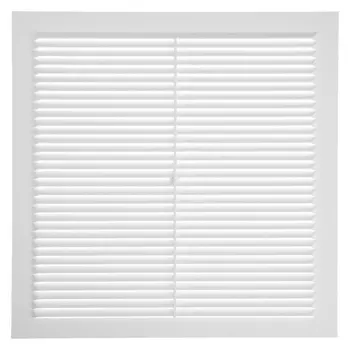 Решетка вентиляционная Zein люкс л300, 300 X 300 мм, с сеткой, неразъемная