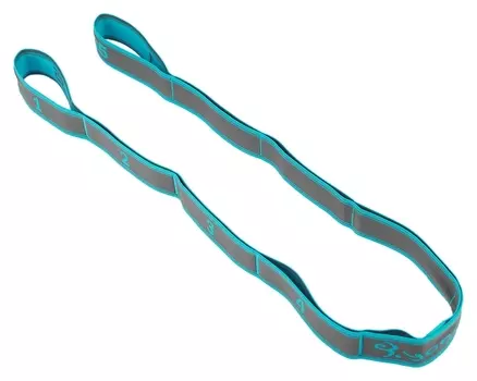 Резина для растяжки всех групп мышц 90 × 4 см, с захватами, Medium, средняя жёсткость