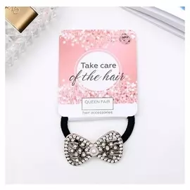 Резинка для волос "Дафна" 4*2,3 см бантик