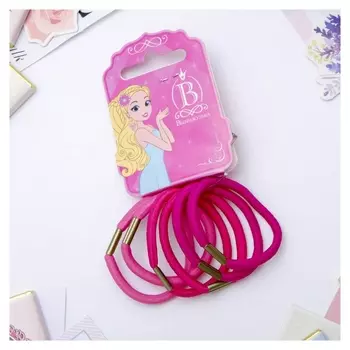 Резинка для волос "Классика" (Набор 6 шт) 4,5 см