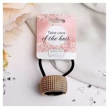 Резинка для волос "Модная штучка", глянец, точка