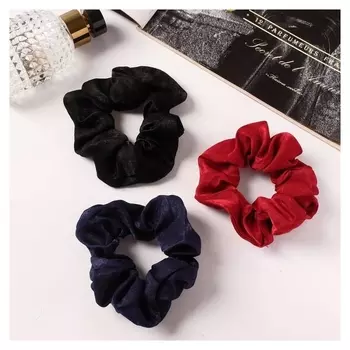 Резинка для волос "Орбита" классика однотон, 10 см