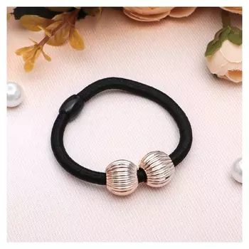 Резинка для волос "Шарики" рельеф