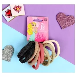 Резинка для волос "Синди" (Набор 10 шт) классика блеск