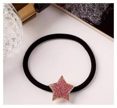 Резинка для волос "Венди" звезда, 5 см