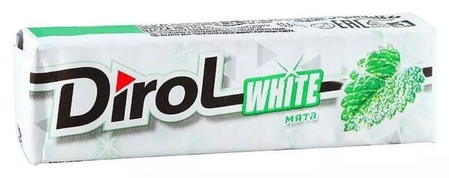 Резинка жевательная со вкусом мяты без сахара