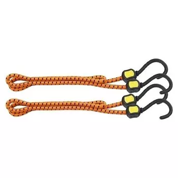 Резинки багажные, обрезиненные крюки, 2 шт, 1000 мм