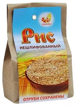 Рис нешлифованный