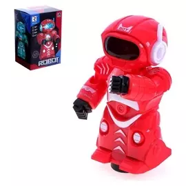 Робот «Космонавт», световые и звуковые эффекты, работает от батареек