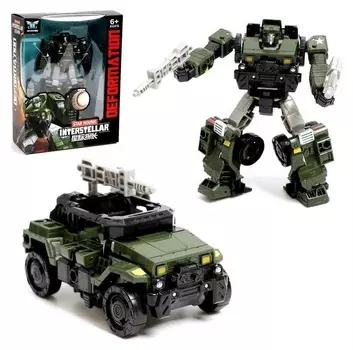 Робот "Полковник", трансформируется