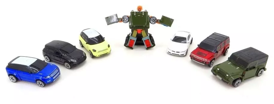 Робот трансформер 3 вида