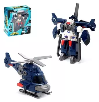 Робот-трансформер Авиабот темно-синий