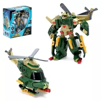 Робот-трансформер Авиабот зеленый