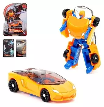 Робот-трансформер Автобот желтый Best Speed Glare Machine Boy