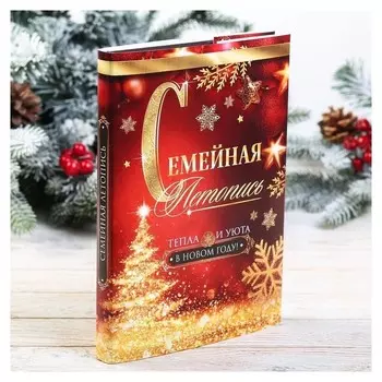 Родословная книга в НГ обложке «Семейная летопись»