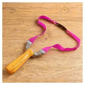 Рогатка металлическая с пластиковой ручкой