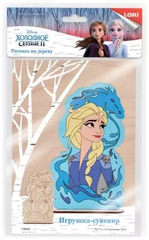 Роспись по дереву "Холодное сердце-2. эльза"