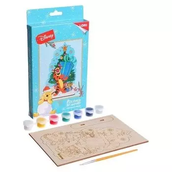 Роспись по дереву. ёлочные игрушки «Тигруля»