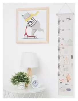 Ростомер текстильный этель "Город" 17х90 см