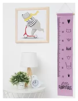 Ростомер текстильный этель "Little Fairytale" 17х90 см