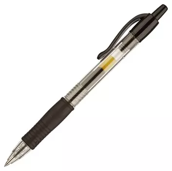 Ручка гелевая Pilot Bl-g2-5 авт.резин.манжет.черная 0,3мм япония