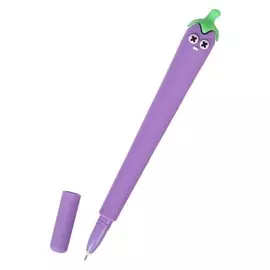 Ручка гелевая-прикол "Баклажан", в пакете