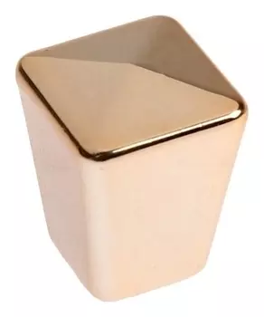 Ручка-кнопка Cappio, рк035, пластик, цвет золото