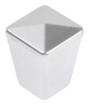 Ручка-кнопка Cappio, рк035, пластик, матовый хром