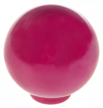 Ручка кнопка Plastic 008, пластиковая, сливовая