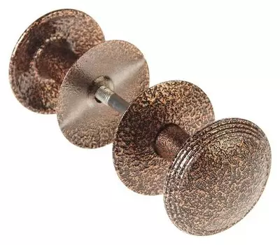 Ручка-кнопка РДК -115, цвет античная медь