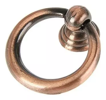 Ручка кнопка рк016ac, цвет медь