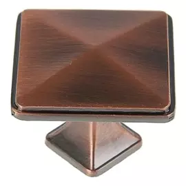 Ручка кнопка рк017ac, цвет медь