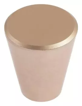 Ручка кнопка рк019gp, цвет розовое золото