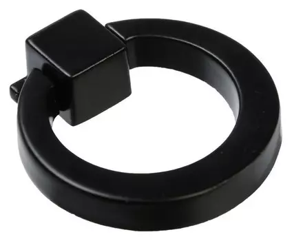 Ручка кнопка рк045bl, черная